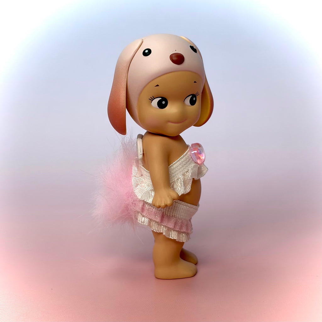 Pink Fluffy Bunny Set
