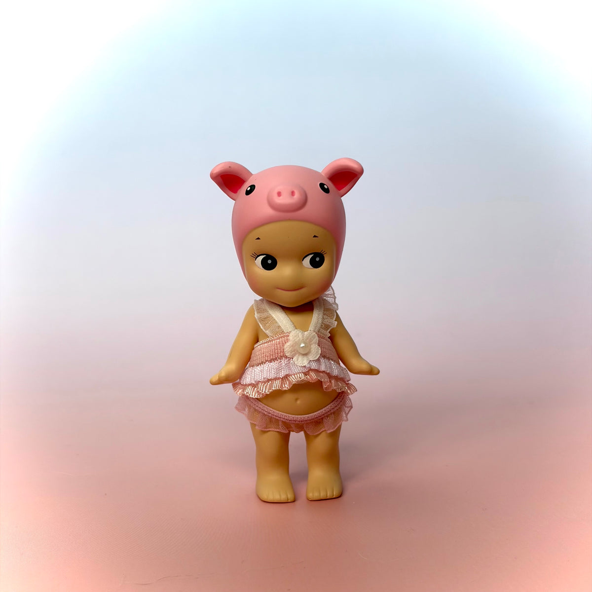 Pink Ruffle Flower Set