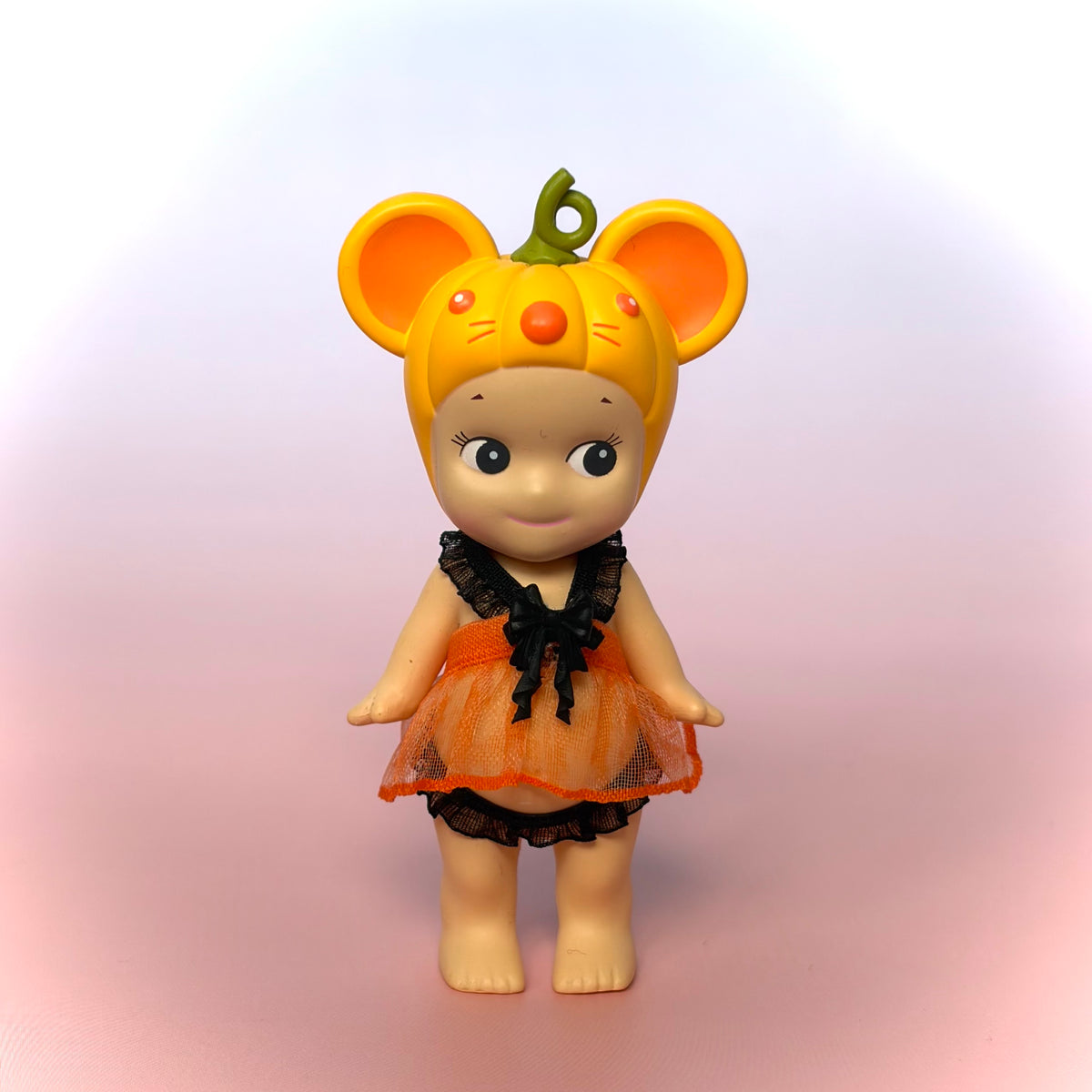 Halloween Orange Babydoll Set