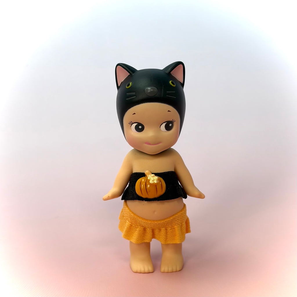 Halloween Orange and Black Pumpkin Set