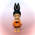 Halloween Orange and Black Bat Set