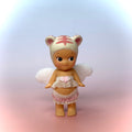 White and Pink Heart Angel Set