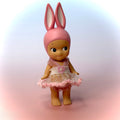 Pink Fluffy Hem Dress